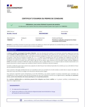 Nouveau CEPC - Ecole de conduite Val de Fontenay
